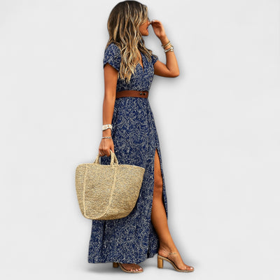 Sybella - Vestido Boho Maxivestido Ligero