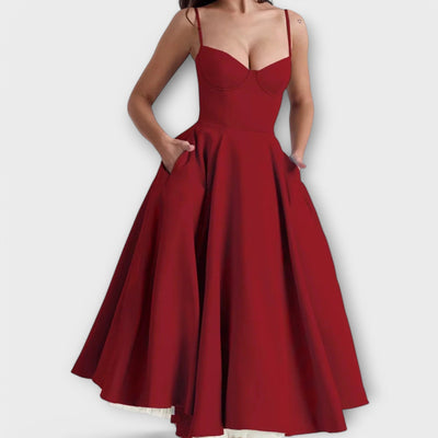 Mélie – Vestido de verano ligero con detalle de corsé