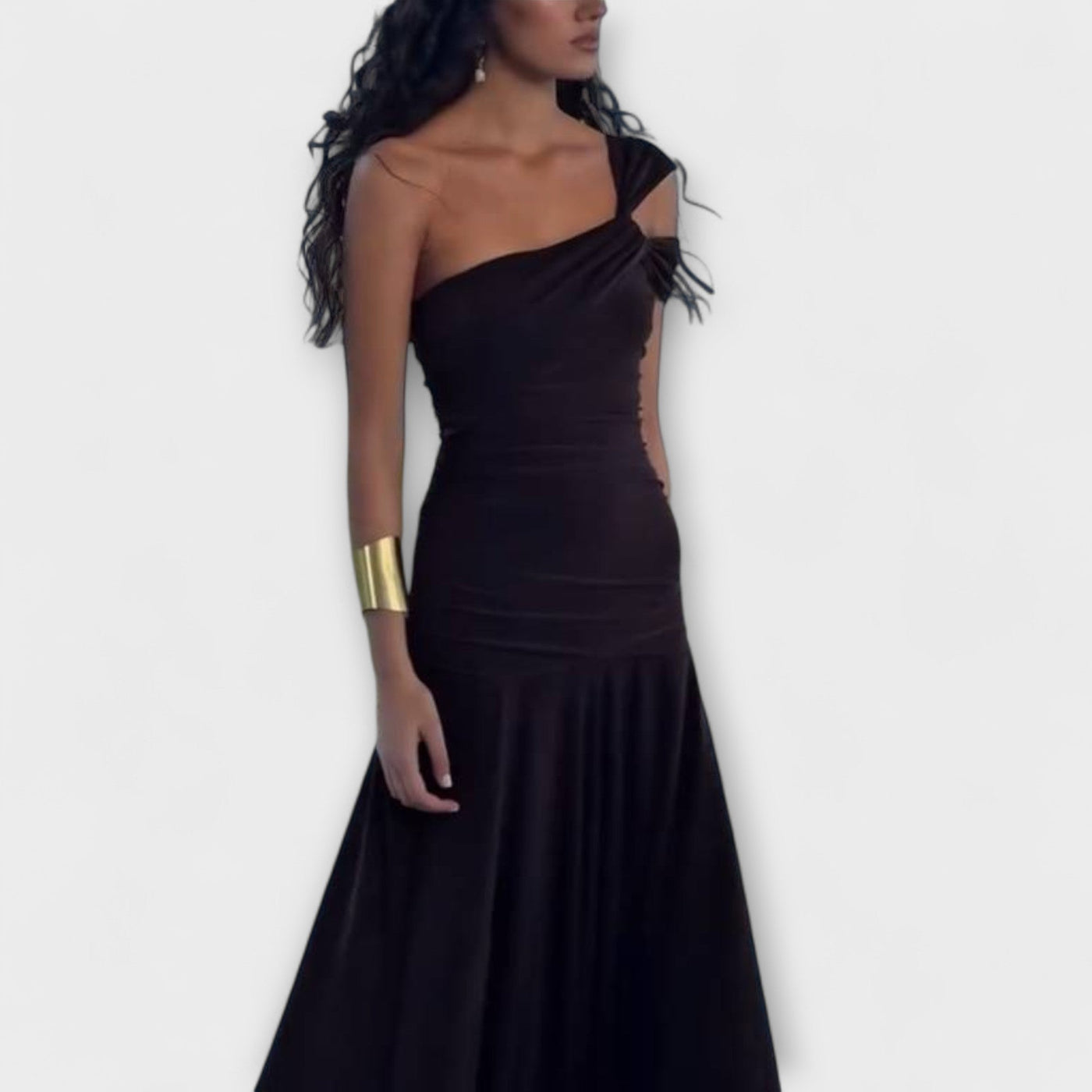 Margot - Vestido Maxilargo Off-Shoulder