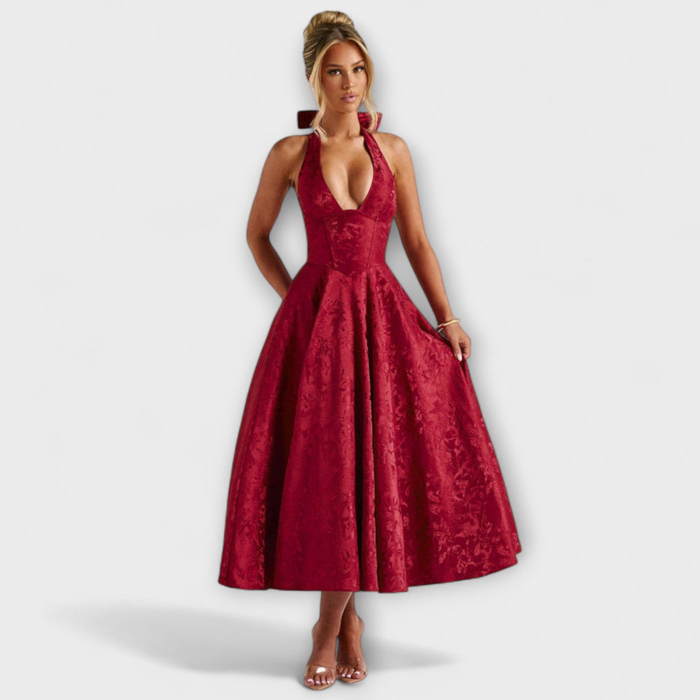 Catalina - Vestido Midi Romántico