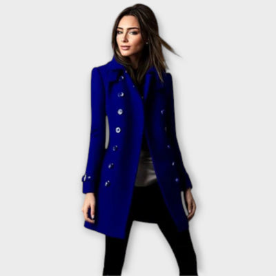 Linda - Abrigo Trench de Doble Botonadura