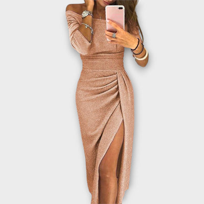 Lena - Elegante vestido off-shoulder