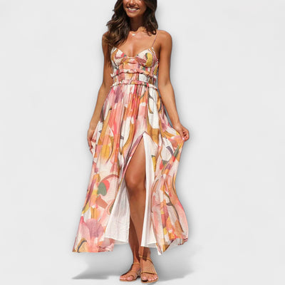 Annalise - Vestido Impreso Walk