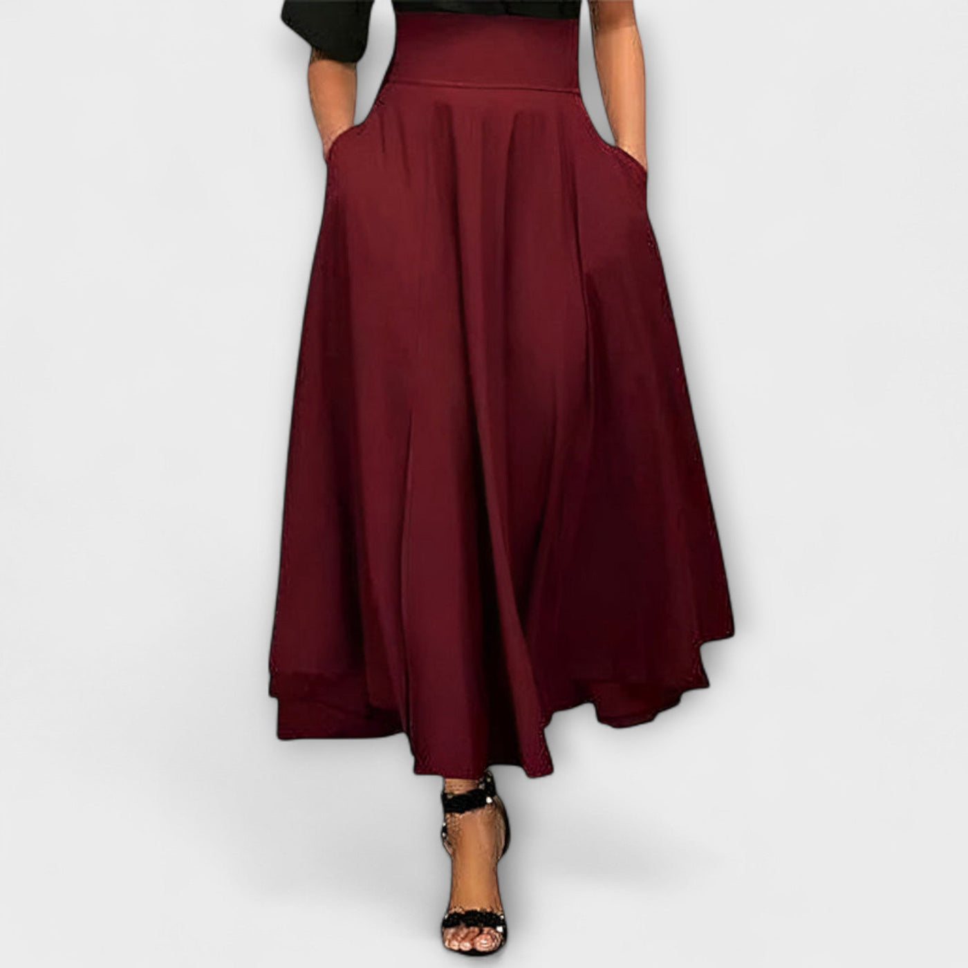 Luitgard - Elegante Maxi Falda en Estilo Chic