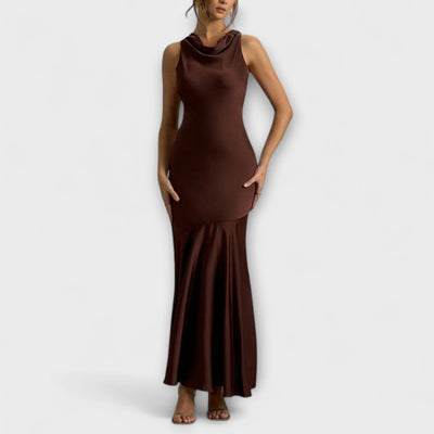 Lennon - Elegante Maxikleid aus Satin