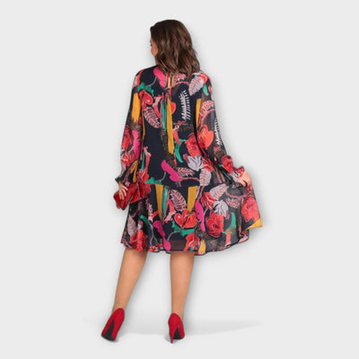 Caroline - Elegante vestido de talla grande para el máximo confort