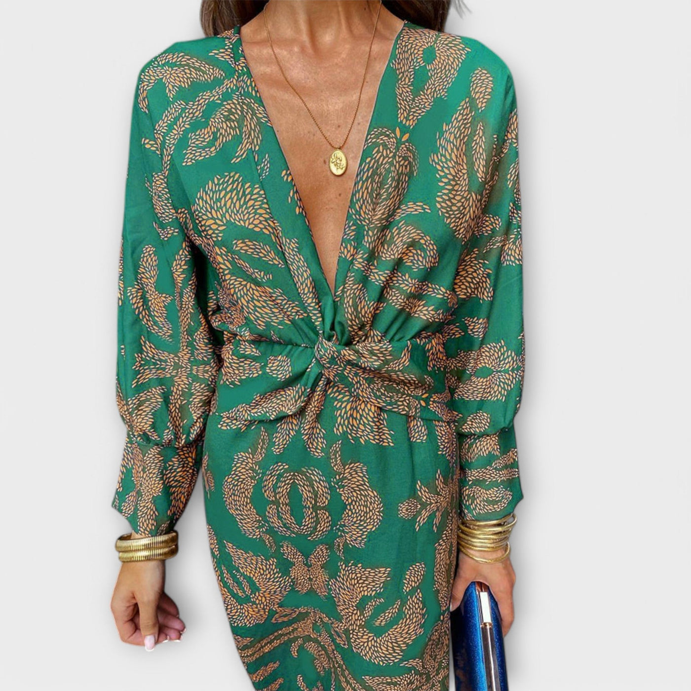 Oriana - Vestido elegante con mangas largas