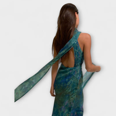 Maisie - Vestido Maxi Iris Monet