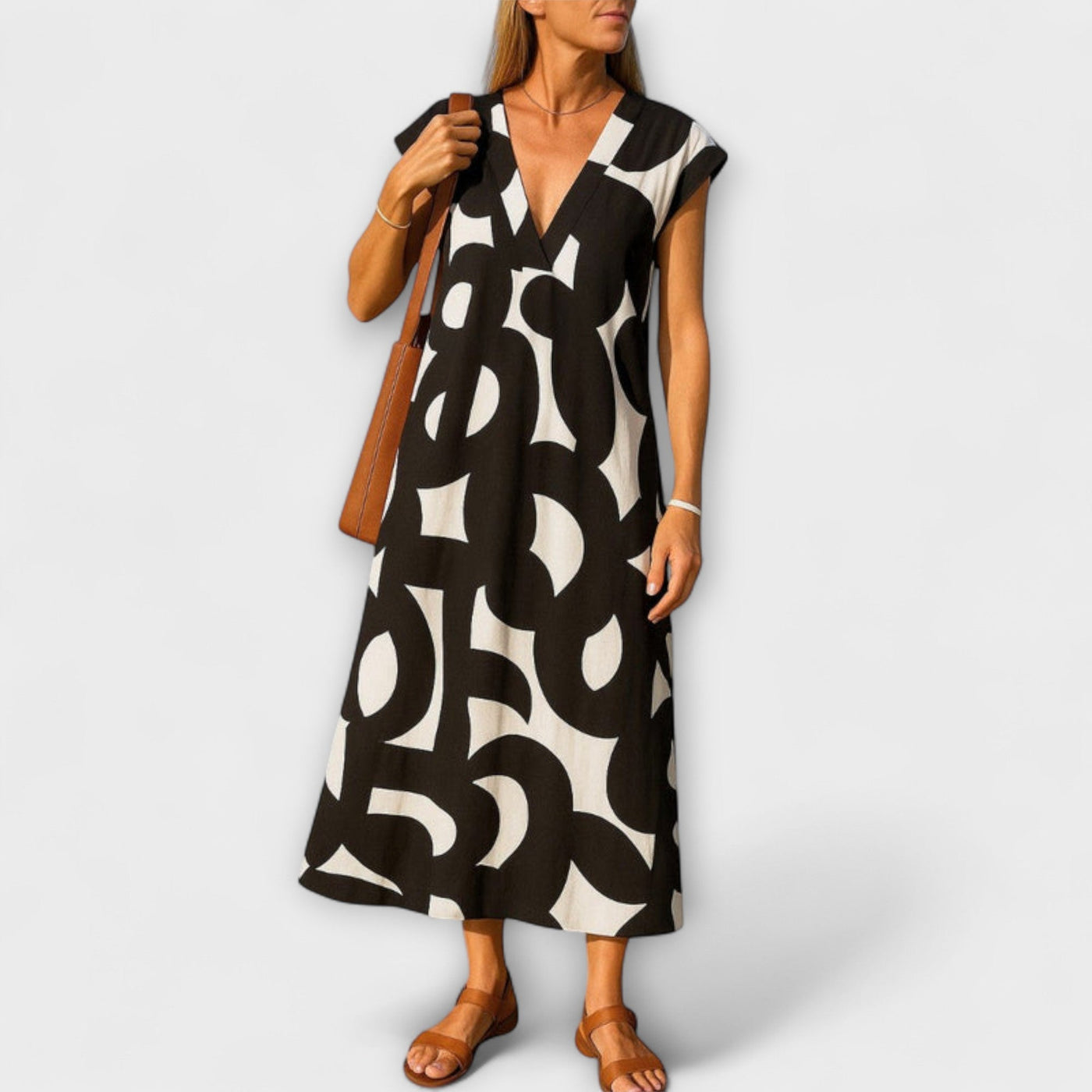 Linae – Vestido ligero con escote en V