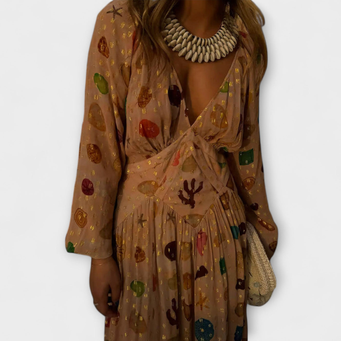 Lauren - Vestido Petite Shell Reign