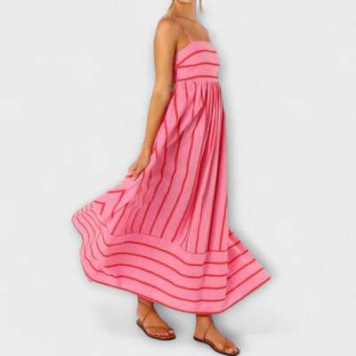 Svea - Maxi vestido en Bare Bloom