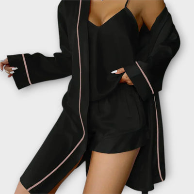 Félicité – Conjunto de pijama de 3 piezas cómodo
