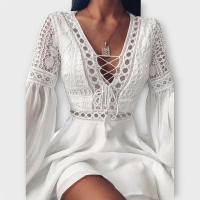 Skadi - Vestido Boho Corto