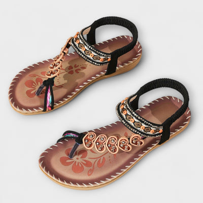 Pacha - Sandalias Bohemias para Damas con Placa