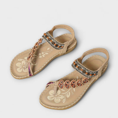 Pacha - Sandalias Bohemias para Damas con Placa