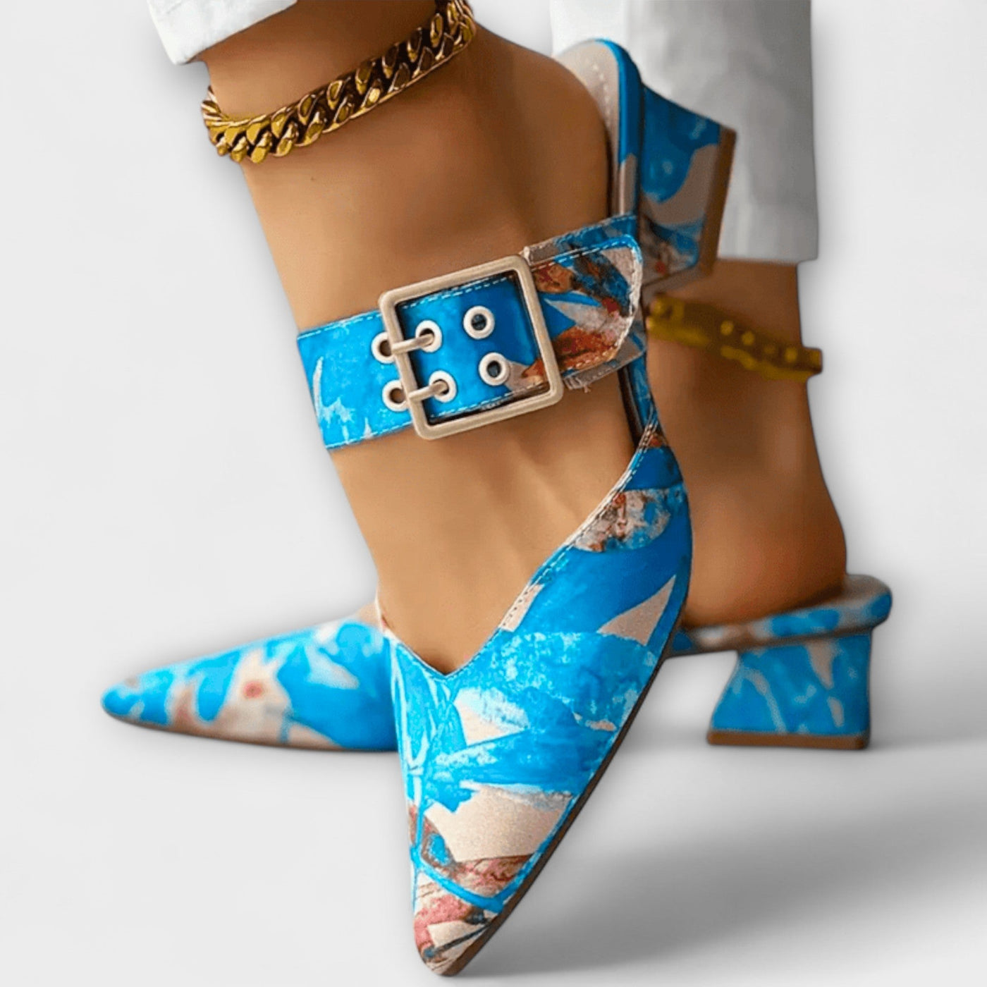 Eleanor - Zapatos de tacón cómodos para mujeres