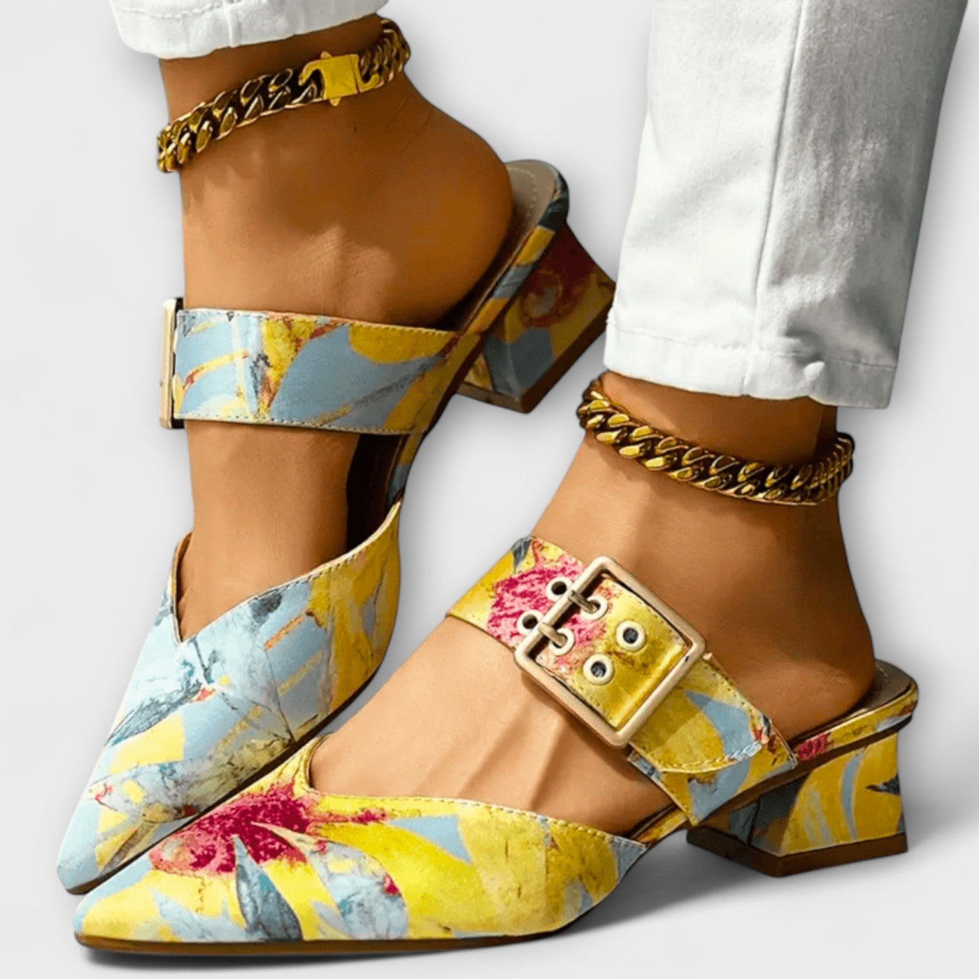Eleanor - Zapatos de tacón cómodos para mujeres
