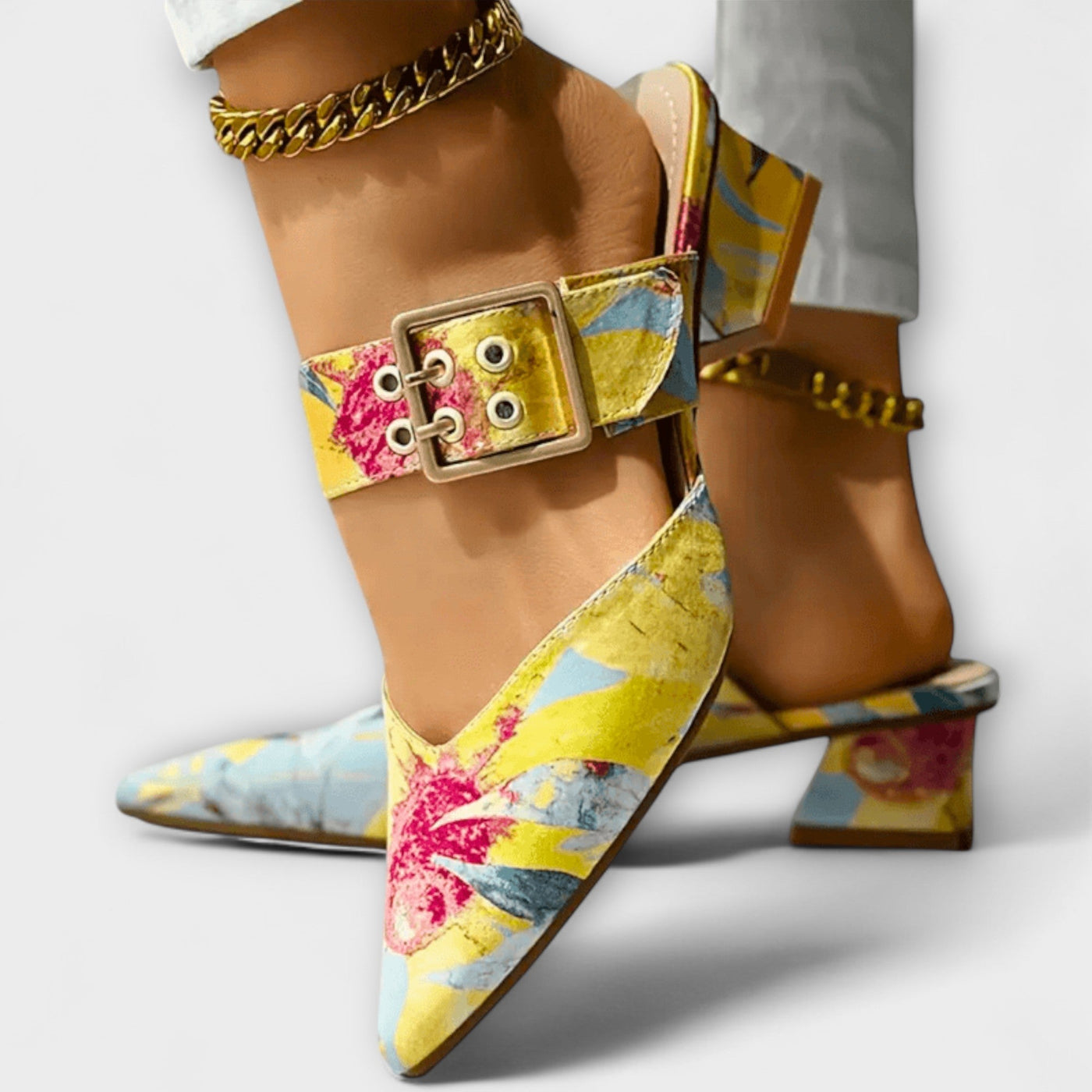Eleanor - Zapatos de tacón cómodos para mujeres