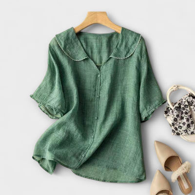 Brenda - Camisa de lino