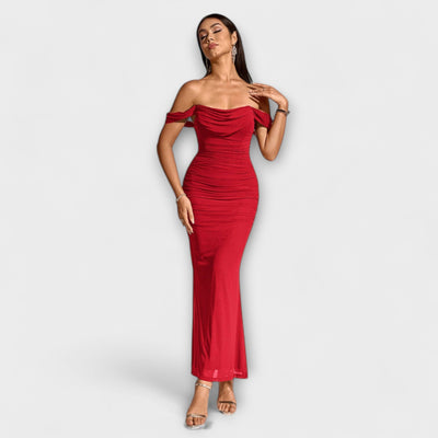 Ione - Vestido Bodycon con Hombros Descubiertos