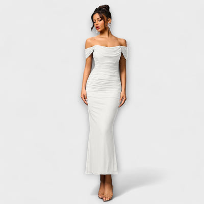 Ione - Vestido Bodycon con Hombros Descubiertos