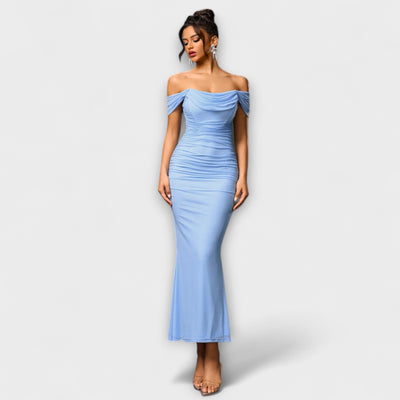 Ione - Vestido Bodycon con Hombros Descubiertos