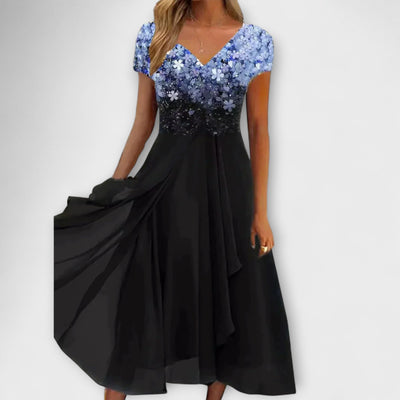 Lara - Vestido de fiesta de chiffon para damas