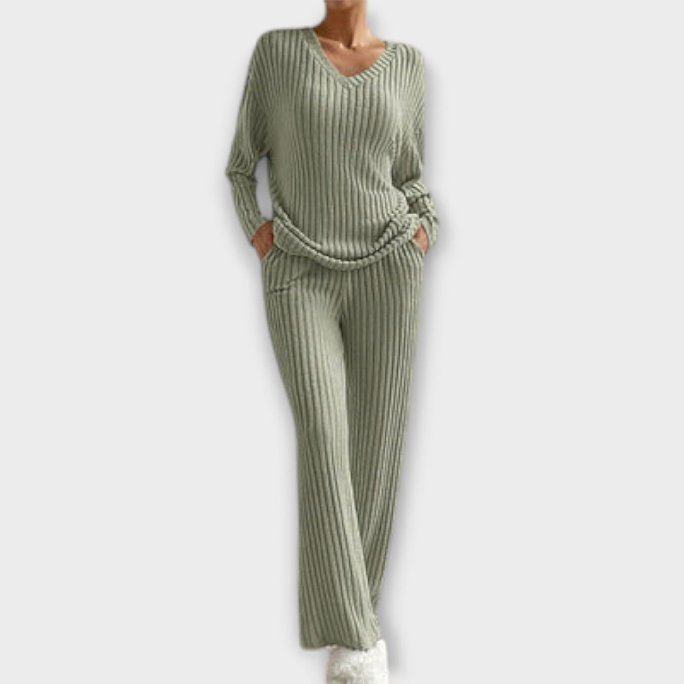 Kathy - Conjunto de Dos Piezas Acogedor