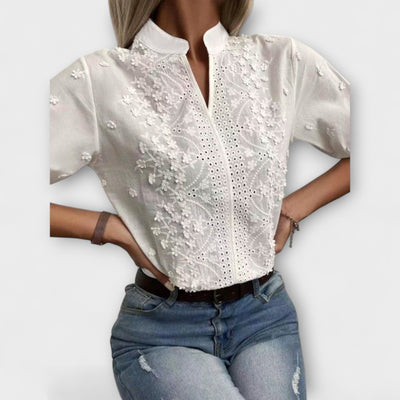 Élise - Blusa Mila con exquisita bordado