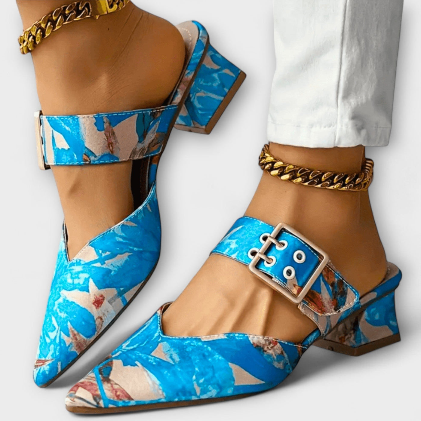Eleanor - Zapatos de tacón cómodos para mujeres