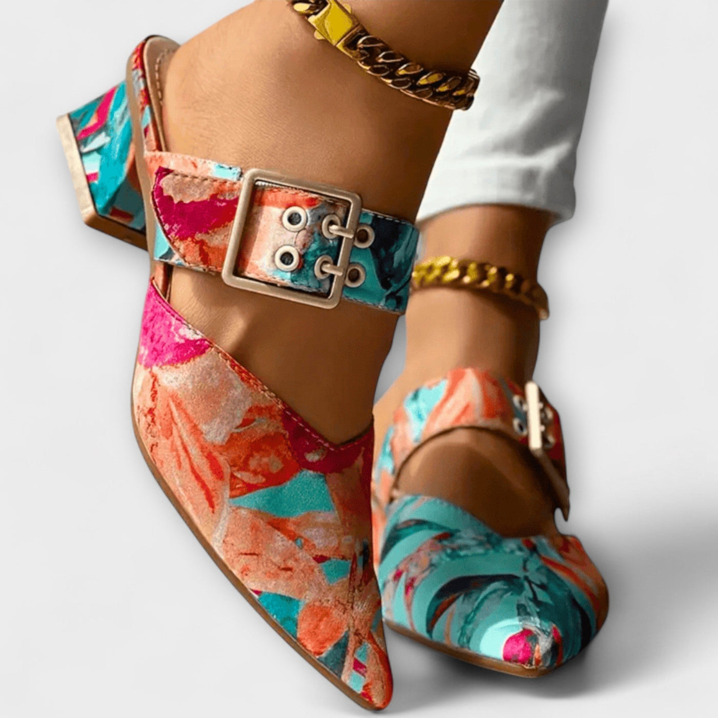 Eleanor - Zapatos de tacón cómodos para mujeres