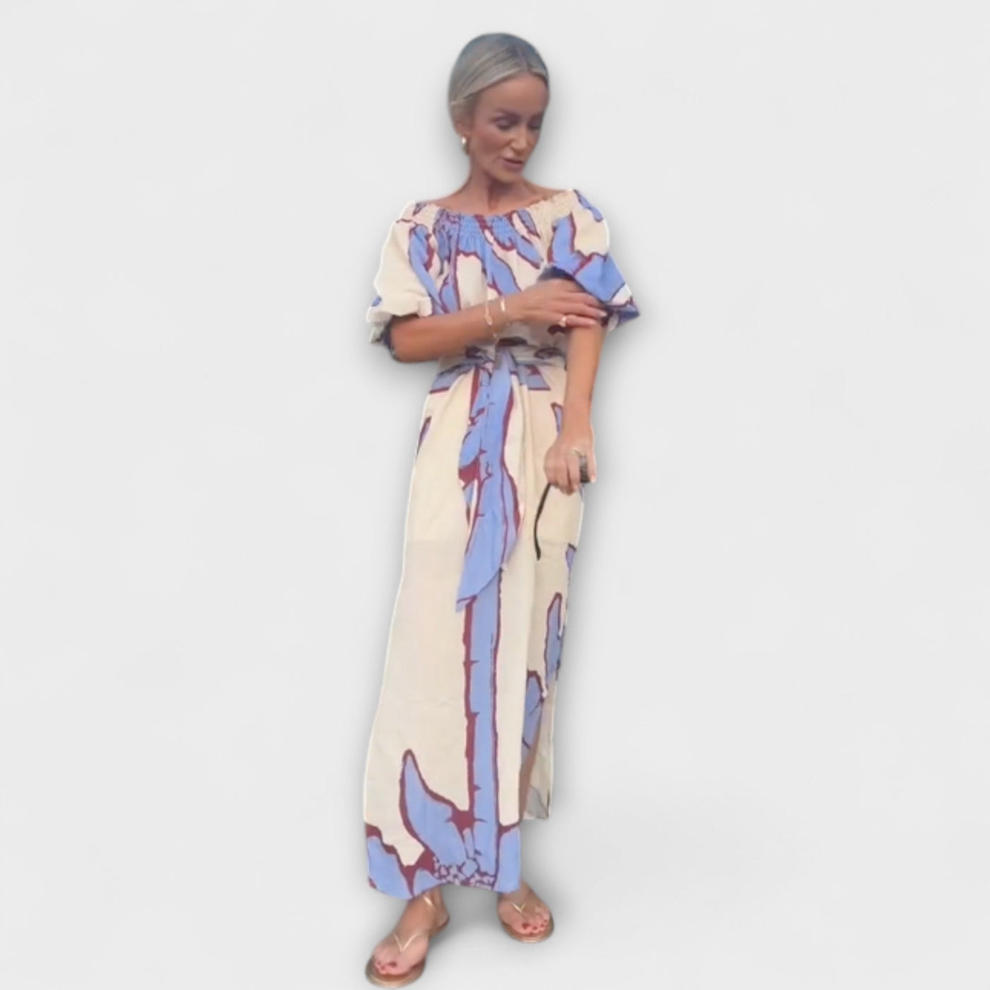 Georgia - Vestido Maxi Largo
