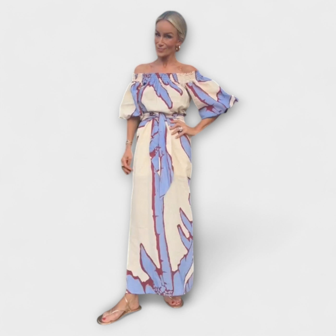 Georgia - Vestido Maxi Largo