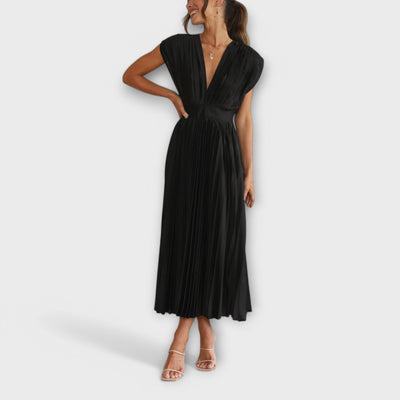 Maria - Vestido plisado elegante
