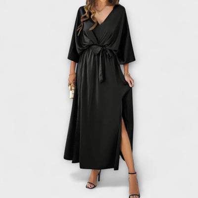 Sabrina - Vestido maxi con escote en V