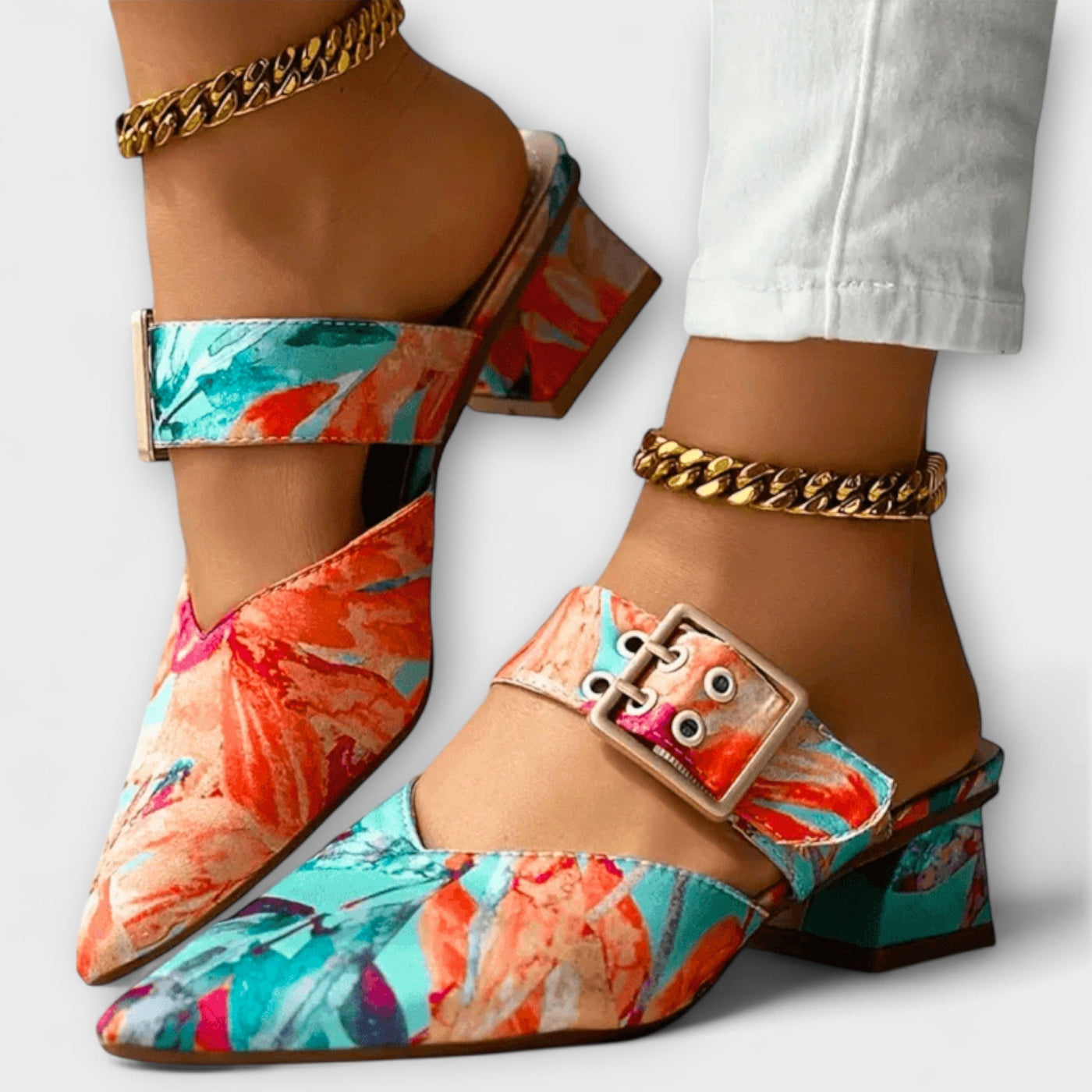 Eleanor - Zapatos de tacón cómodos para mujeres