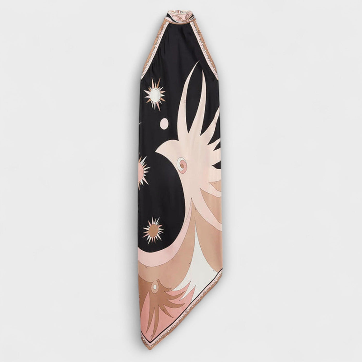 Ivy - Vestido de tirantes de satén único
