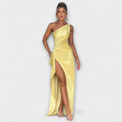 Vestido Maxilargo de Un Hombro