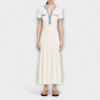 Alecia - Vestido Maxi Estructurado