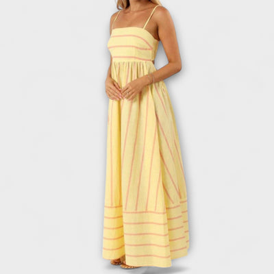 Svea - Maxi vestido en Bare Bloom