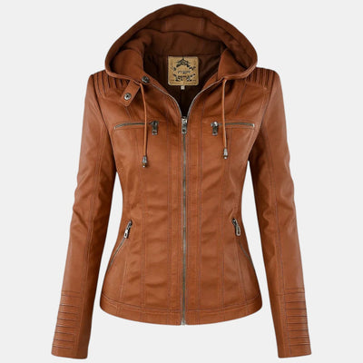 Monika - Chaqueta de cuero