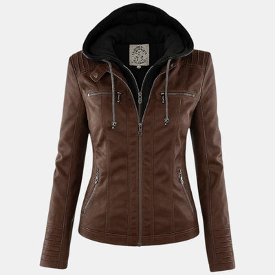 Monika - Chaqueta de cuero