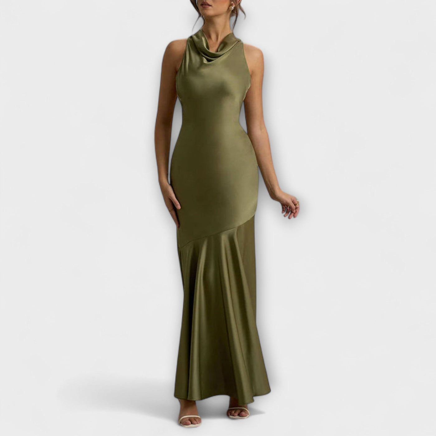 Lennon - Elegante Maxikleid aus Satin