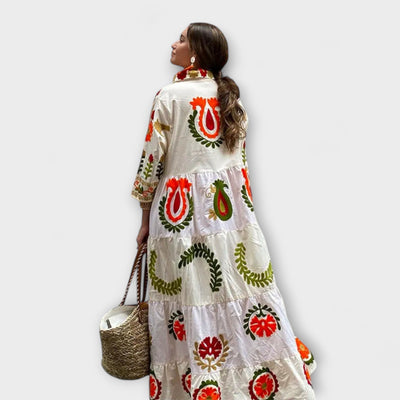 Diona - Elegante vestido de flores