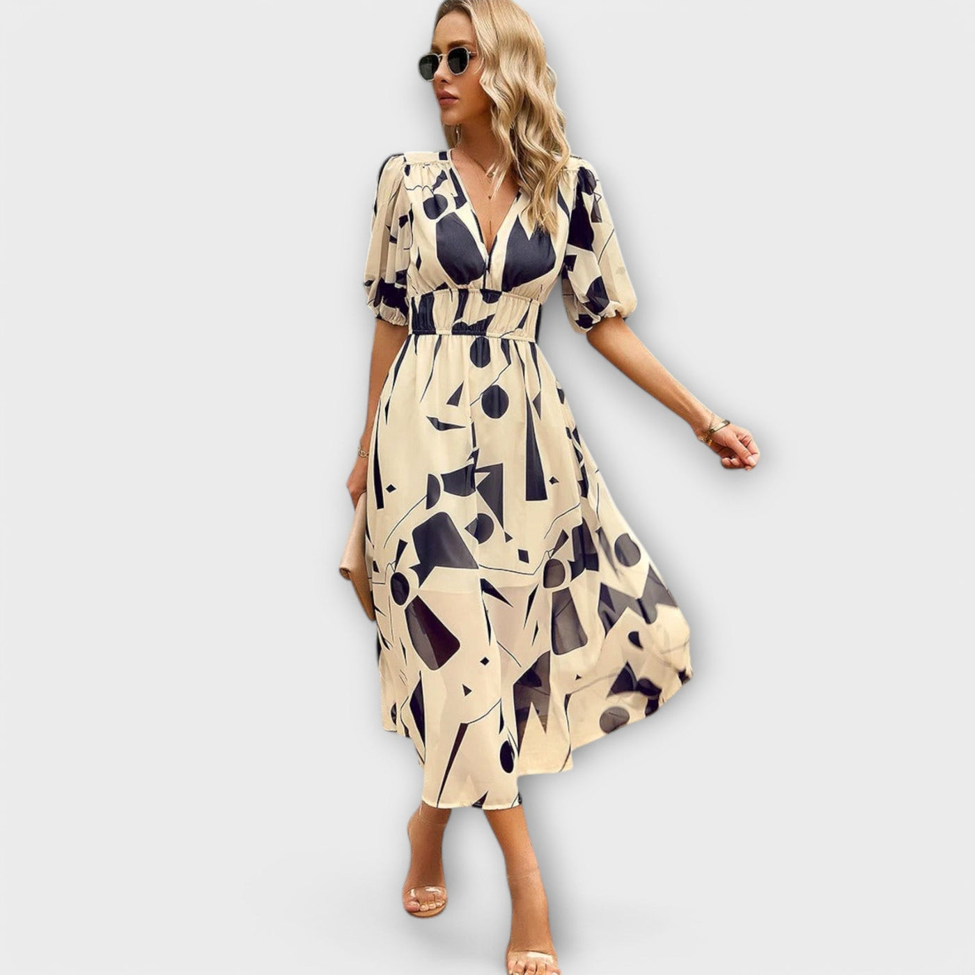 Mathilda - Vestido midi elegante