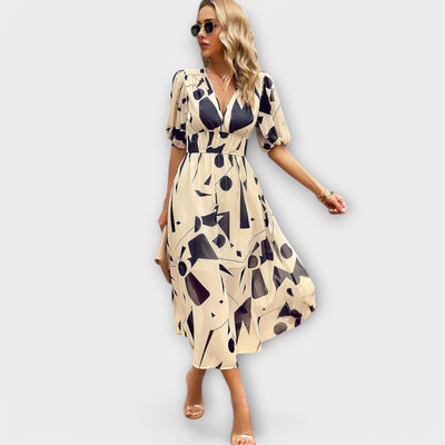 Mathilda - Vestido midi elegante