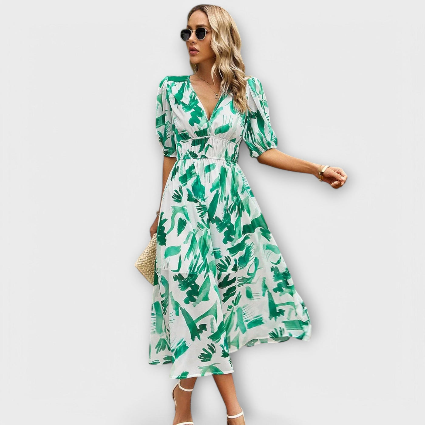 Mathilda - Vestido midi elegante