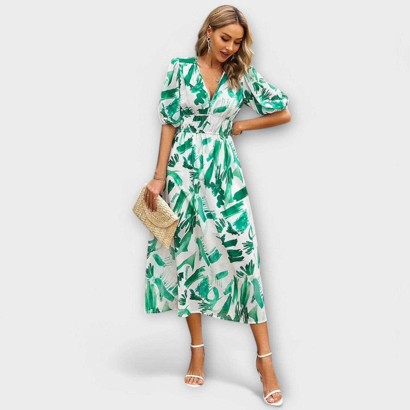 Mathilda - Vestido midi elegante