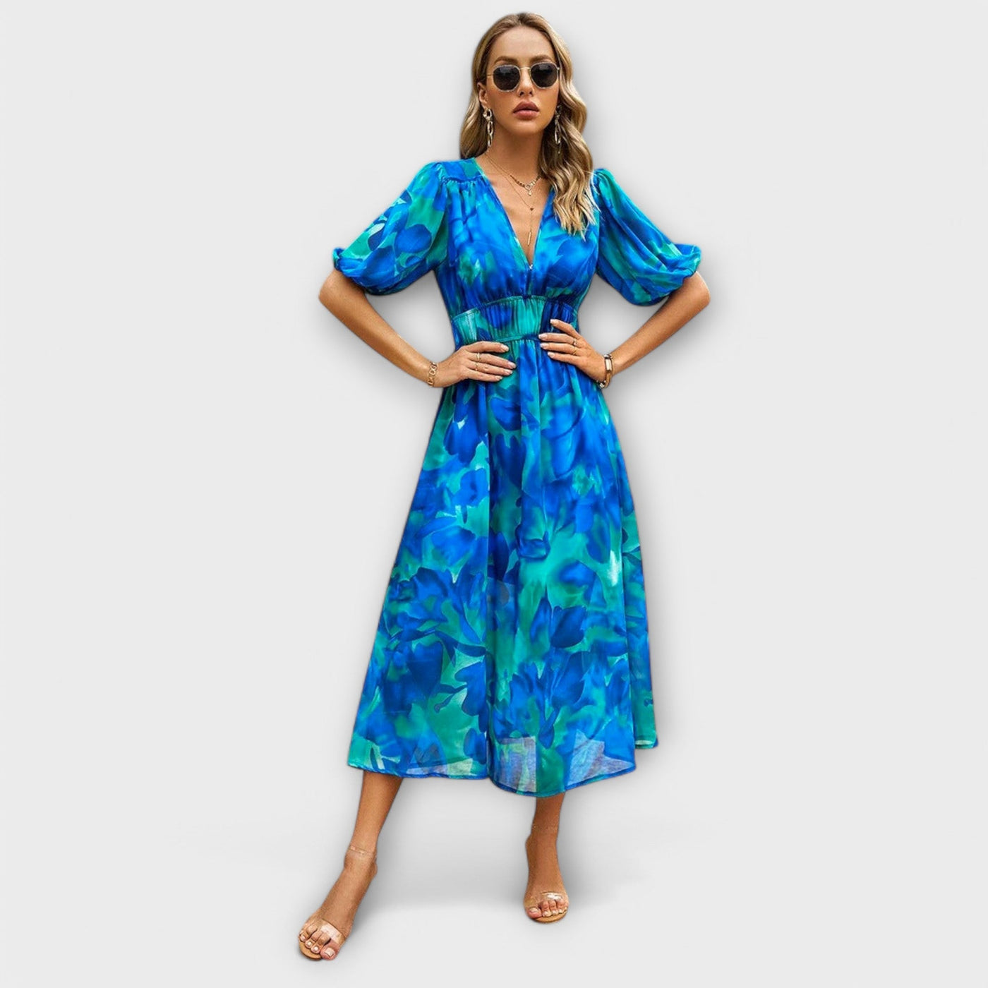 Mathilda - Vestido midi elegante