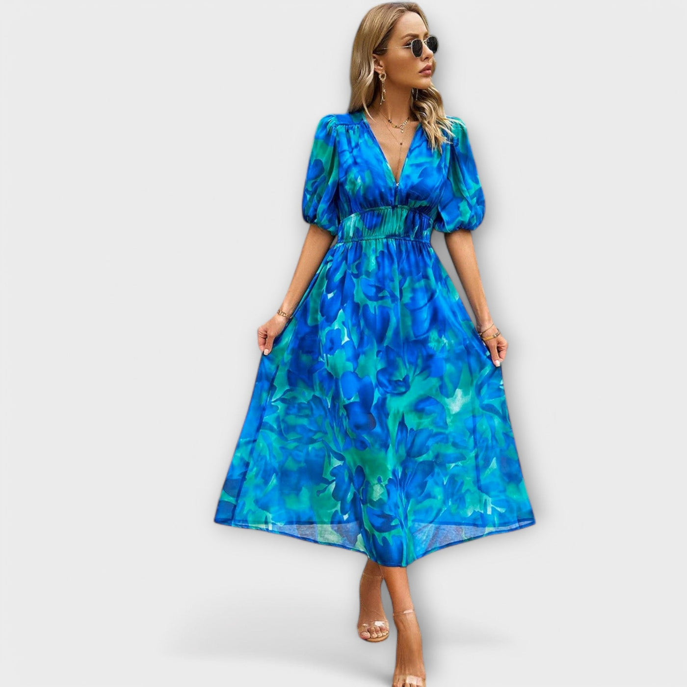 Mathilda - Vestido midi elegante